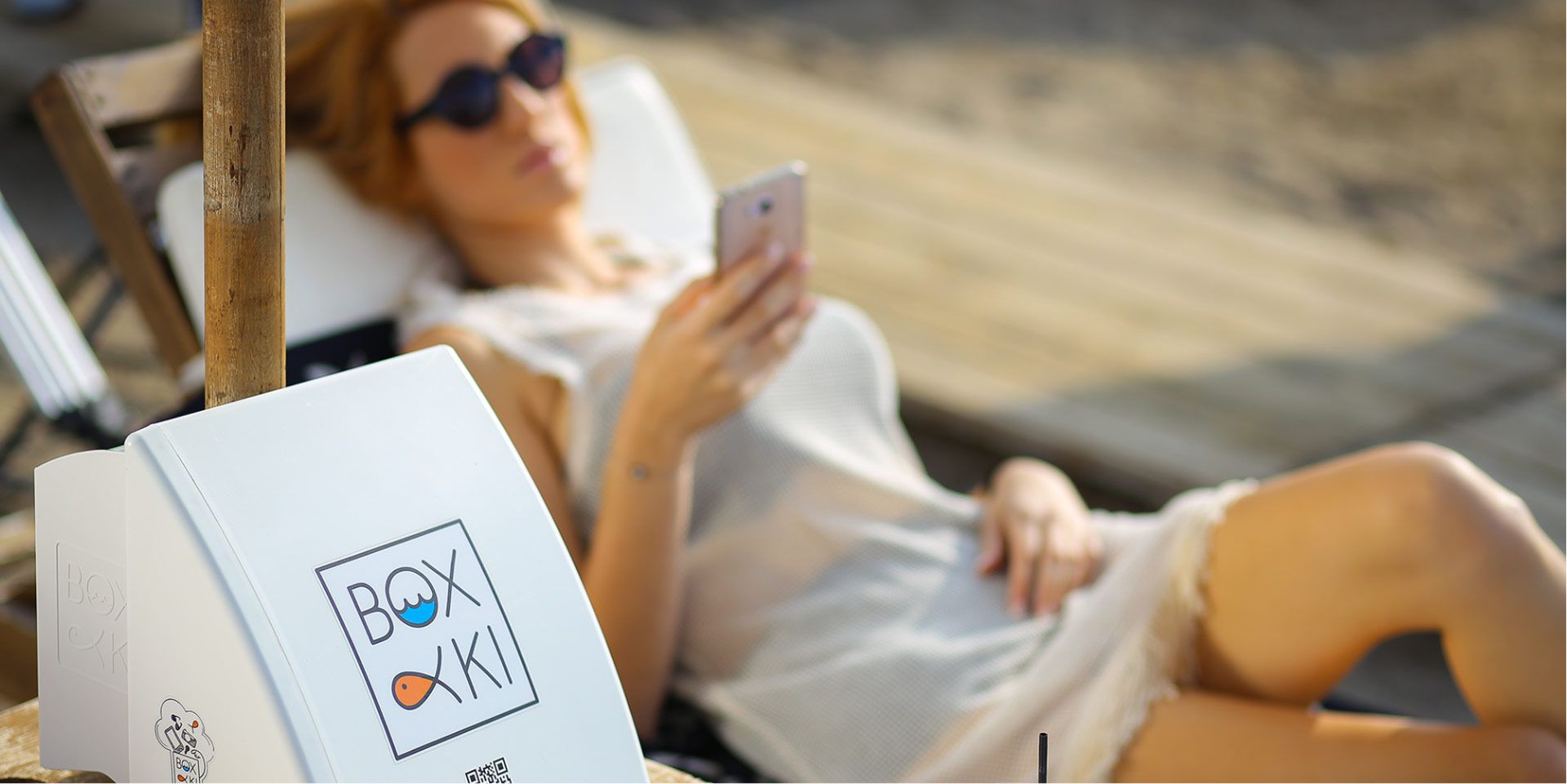 BOXaki: Key-Free Safety Box for Beach Umbrellas